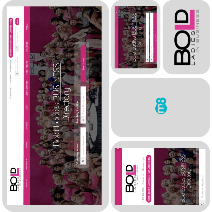 Side Slide for Bold Ladies Directory